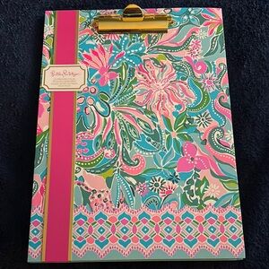 Lilly Pulitzer Pink and Green Notebook Vibrant Office Essential